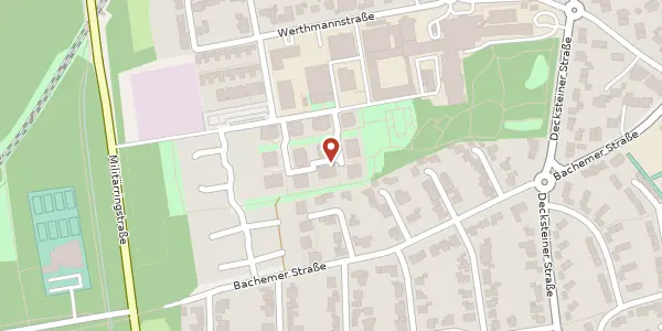 Karte der Umgebung von Blandina-Ridder-Str. 24, 50935 Köln