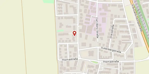 Karte der Umgebung von Tilsiter Straße 40, 69502 Hemsbach