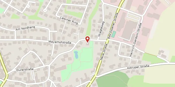 Karte der Umgebung von Bad Essener Str. 20, 49143 Bissendorf