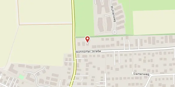 Karte der Umgebung von Wohltorfer Straße 3, 21465 Reinbek