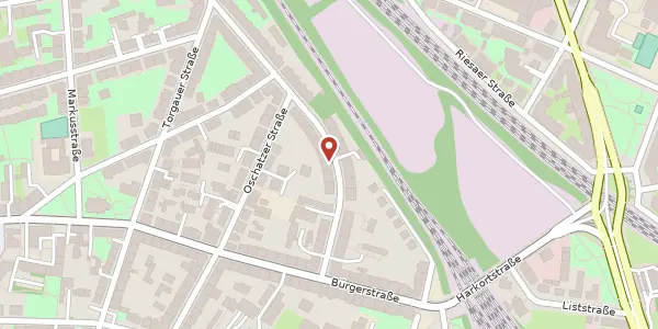 Karte der Umgebung von Leisniger Straße 17, 01127 Dresden