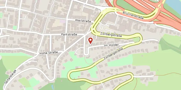 Karte der Umgebung von Im Holder 26, 73734 Esslingen