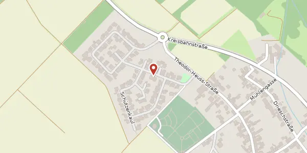 Karte der Umgebung von Urban-Lützeler-Str. 9, 52428 Jülich