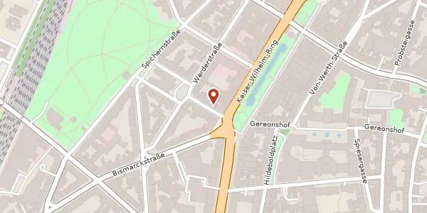 Karte der Umgebung von Herwarthstr. 4, 50672 Köln