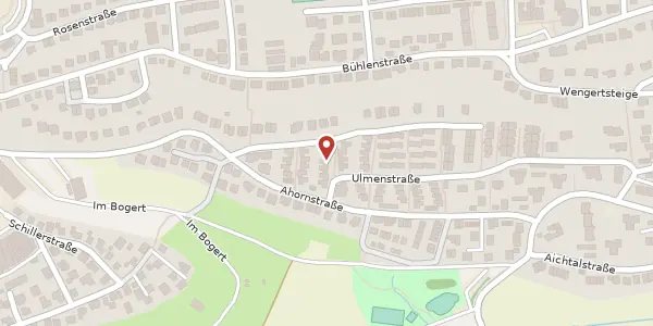Karte der Umgebung von Ulmenstraße 136, 71088 Holzgerlingen