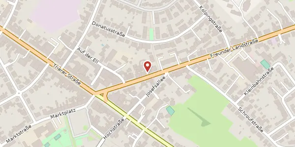 Karte der Umgebung von Freunder Landstraße 26, 52078 Aachen