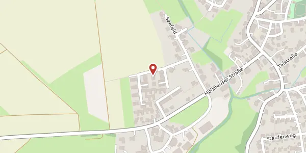 Karte der Umgebung von Beethovenstraße 21, 73117 Wangen