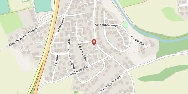 Karte der Umgebung von Reismühlenweg 32, 88690 Uhldingen-Mühlhofen