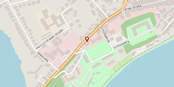 Karte der Umgebung von Hamburger Straße 27, 24306 Plön