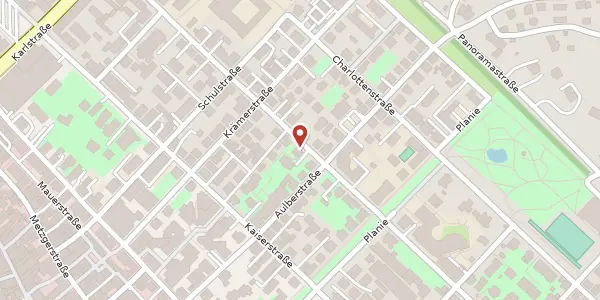 Karte der Umgebung von Bismarckstraße 34, 72764 Reutlingen