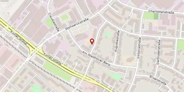 Karte der Umgebung von Sophienstr. 1, 51149 Köln