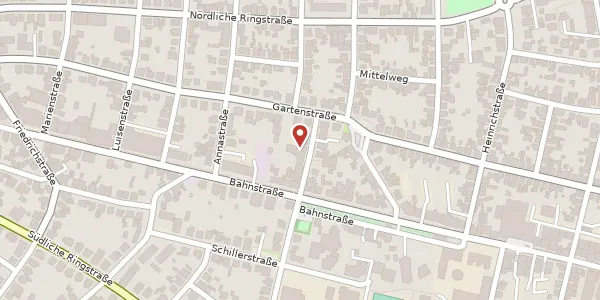 Karte der Umgebung von Wiesenstr. 5, 63225 Langen
