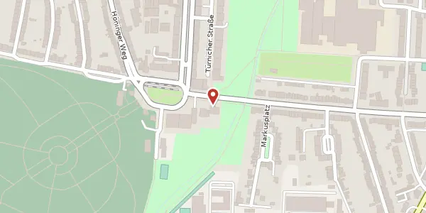 Karte der Umgebung von Markusstraße 121, 50968 Köln