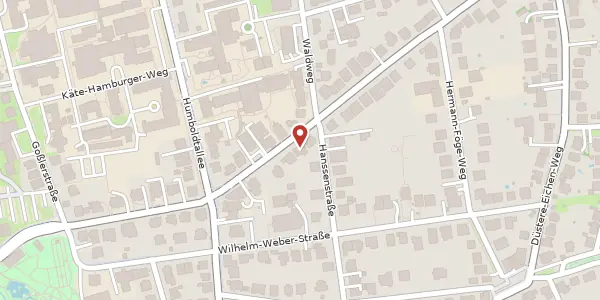 Karte der Umgebung von Nikolausberger Weg 44, 37073 Göttingen