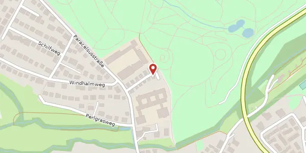 Karte der Umgebung von Hochbruckstraße 12, 70599 Stuttgart