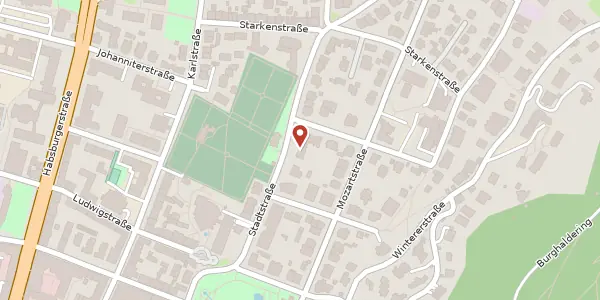Karte der Umgebung von Stadtstraße 9, 79104 Freiburg im Breisgau