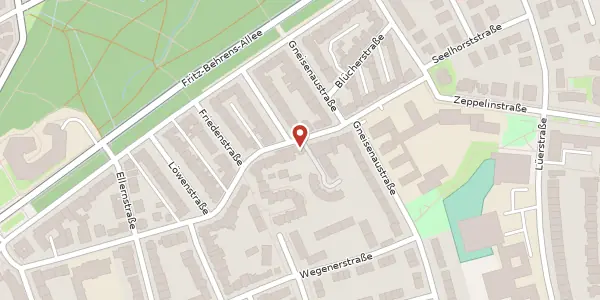 Karte der Umgebung von Seelhorststraße 42, 30175 Hannover