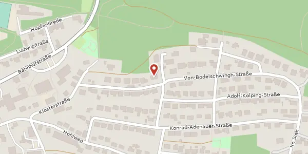 Karte der Umgebung von Von-Bodelschwingh-Str. 15, 49179 Ostercappeln