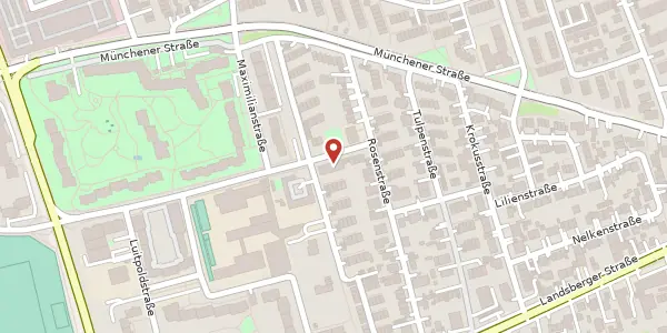 Karte der Umgebung von Wittelsbacherstr. 7, 82110 Germering