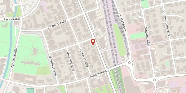 Karte der Umgebung von Frankfurter Str. 12, 61231 Bad Nauheim