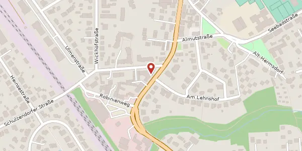 Karte der Umgebung von Berliner Straße 137, 13467 Berlin