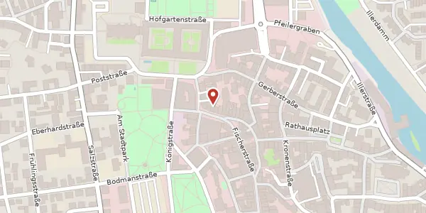 Karte der Umgebung von Klostersteige 26, 87435 Kempten