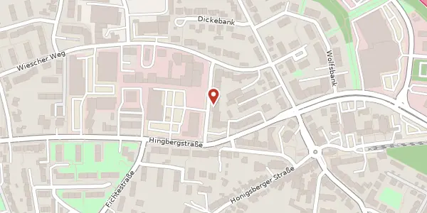 Karte der Umgebung von Nebenbank 4, 45472 Mülheim an der Ruhr
