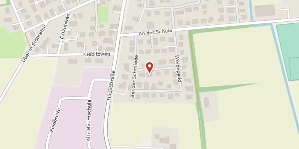 Karte der Umgebung von Weidepadd 18, 27798 Hude