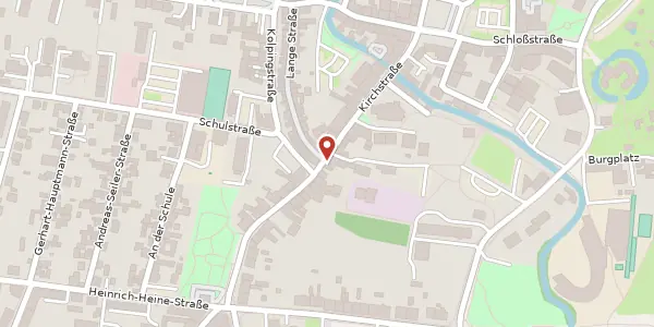 Karte der Umgebung von Kirchstraße 7, 02977 Hoyerswerda