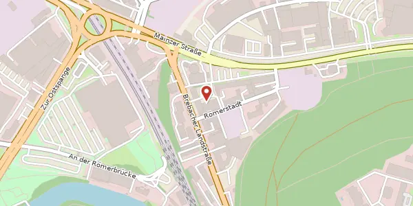 Karte der Umgebung von Brebacher Landstraße 9, 66121 Saarbrücken