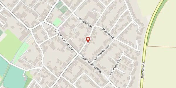 Karte der Umgebung von Sintherner Str. 15, 50259 Pulheim-Geyen