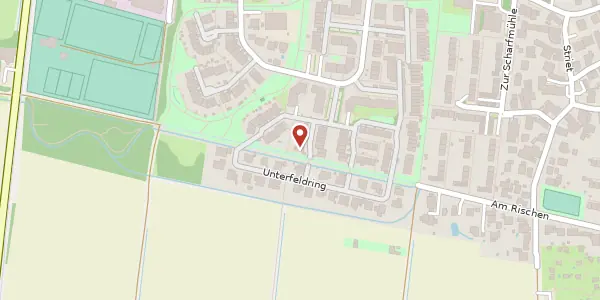 Karte der Umgebung von Unterfeldring 19, 37083 Göttingen