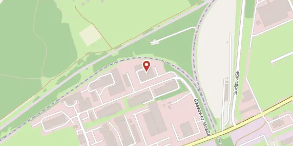 Karte der Umgebung von Bassower Straße 2, 17033 Neubrandenburg