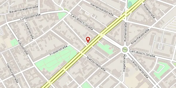 Karte der Umgebung von Sternstraße 42, 67063 Ludwigshafen am Rhein
