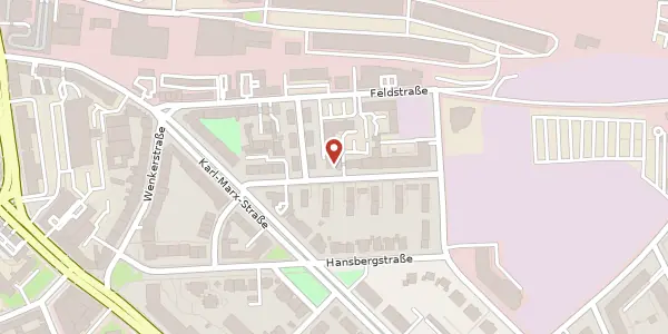 Karte der Umgebung von Karl-Zahn-Str. 11, 44141 Dortmund