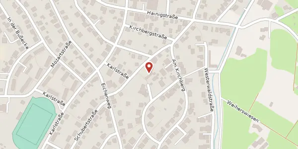 Karte der Umgebung von Schwarzwaldstr. 6, 36341 Lauterbach