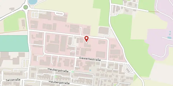 Karte der Umgebung von Industriestr. 8, 83404 Ainring-Mitterfelden