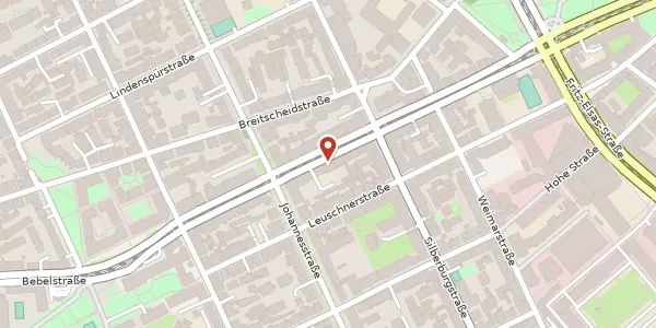 Karte der Umgebung von Schloßstraße 69, 70176 Stuttgart