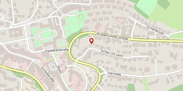 Karte der Umgebung von Schau ins Land 5, 51429 Bergisch Gladbach