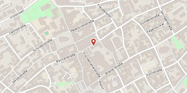 Karte der Umgebung von Bäckerstraße 102, 38640 Goslar