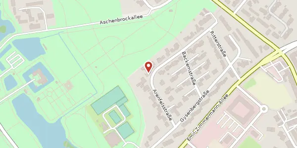 Karte der Umgebung von Arenfelsstr. 18, 45891 Gelsenkirchen