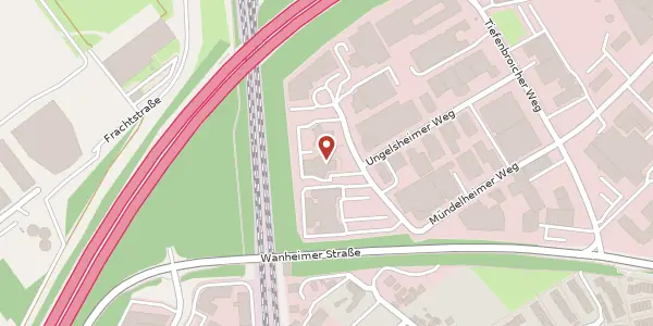Karte der Umgebung von Großenbaumer Weg 8, 40472 Düsseldorf