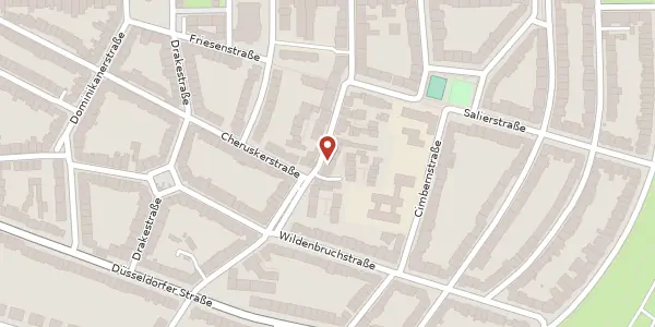 Karte der Umgebung von Oberkasseler Str. 38, 40545 Düsseldorf
