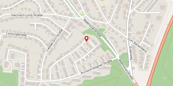 Karte der Umgebung von Franz-Schubert-Straße 36, 66125 Saarbrücken