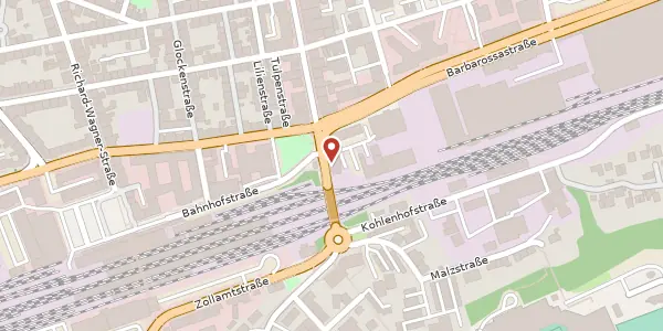 Karte der Umgebung von Eisenbahnstraße 73, 67655 Kaiserslautern