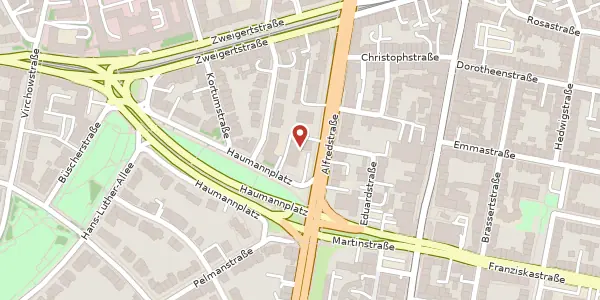 Karte der Umgebung von Alfredstr. 68-72, 45130 Essen