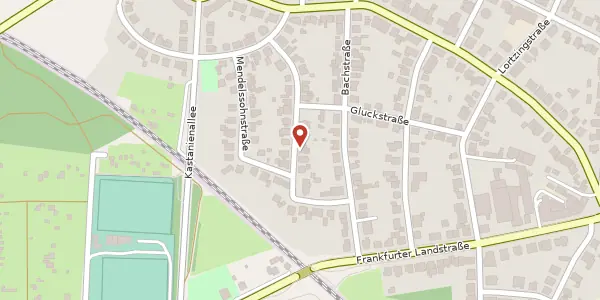 Karte der Umgebung von Haydnstr. 23, 63452 Hanau