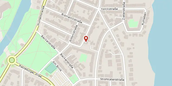 Karte der Umgebung von Klosterstraße 16, 23564 Lübeck
