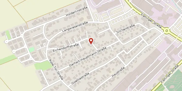 Karte der Umgebung von Eichendorffstraße 36, 75038 Oberderdingen
