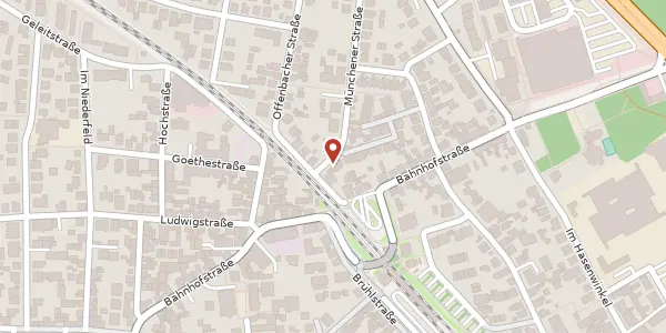 Karte der Umgebung von Münchener Str. 1, 63179 Obertshausen